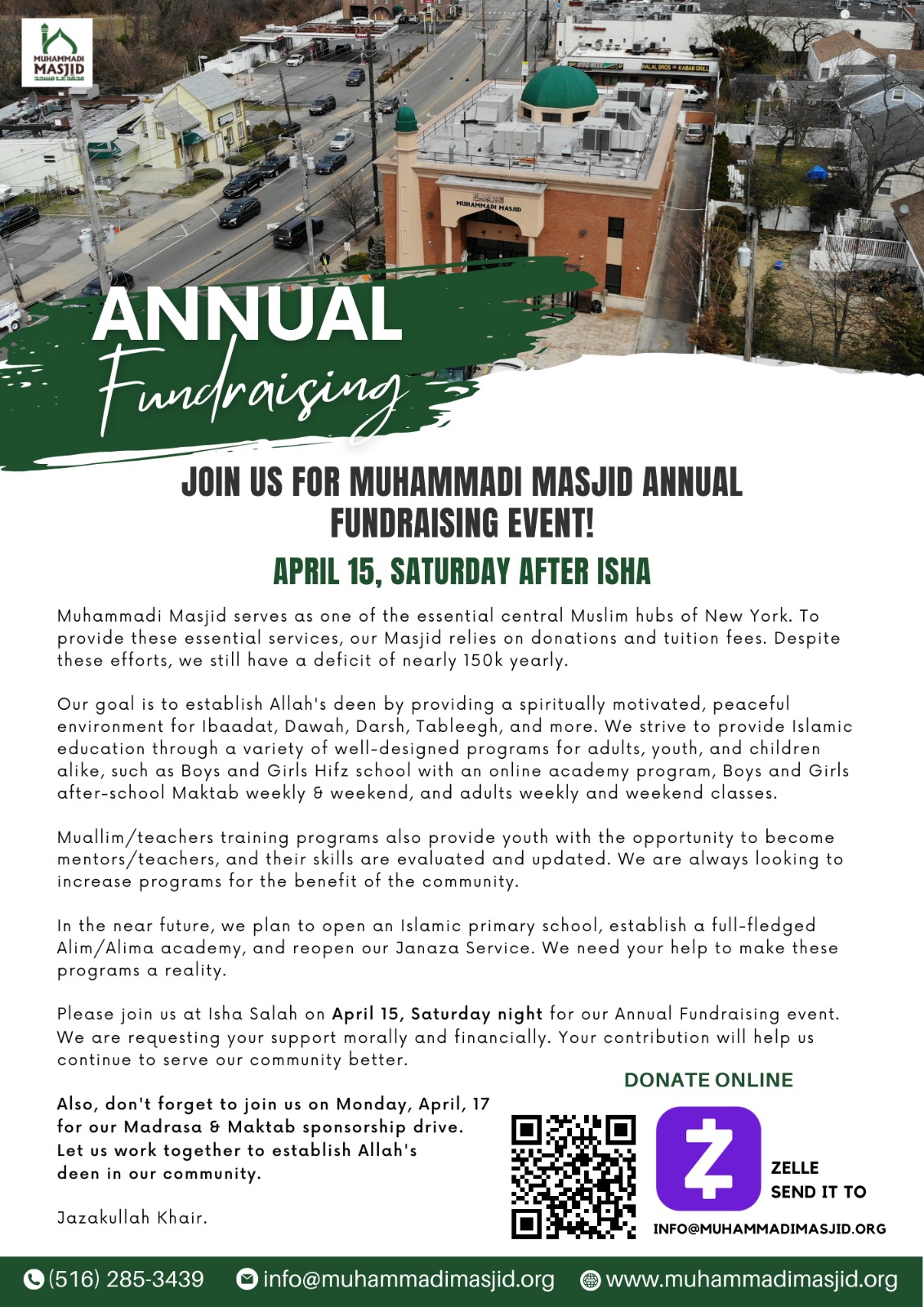 Muhammadi Masjid Events